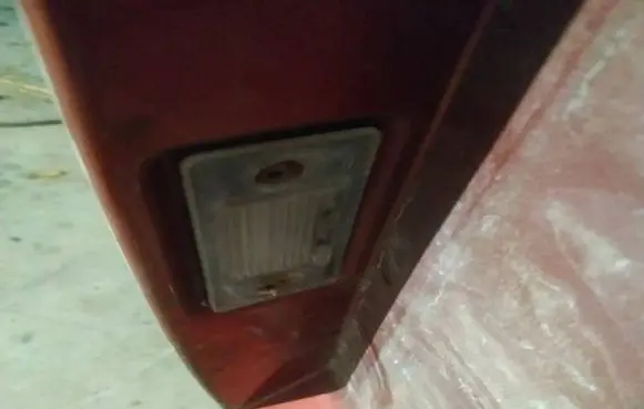 Skoda Fabia Mk1 (6Y) Number plate light
