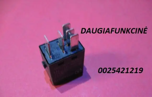 Mercedes-Benz Vito Viano W638 Other relay 0025421219