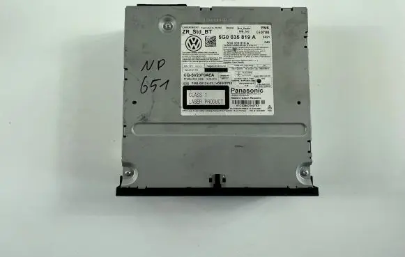 Volkswagen Golf VII CD/DVD changer 5G0035819A