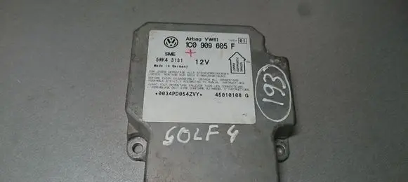Volkswagen PASSAT B5.5 Airbag control unit/module 1C0909605F 5WK43131