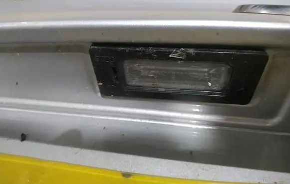 Audi A5 8T 8F Number plate light 