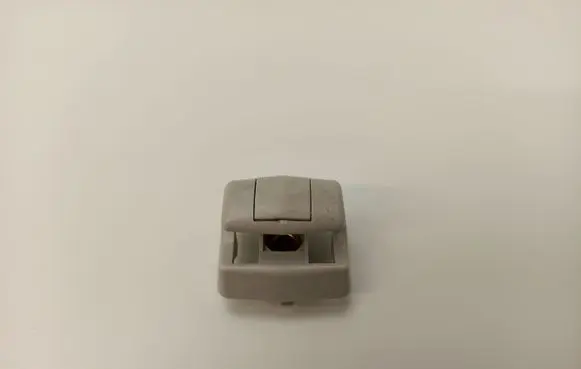 Sun visor clip/hook/bracket