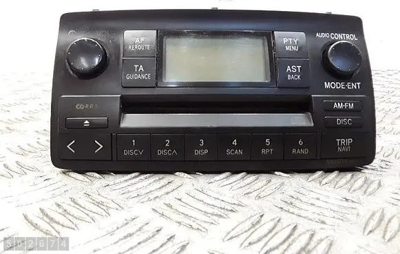 Radio/CD/DVD/GPS head unit