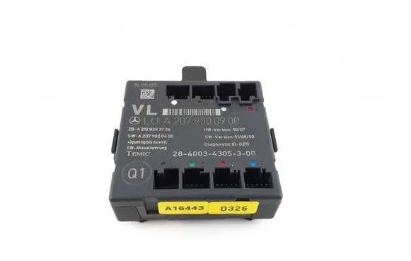 Mercedes-Benz E C207 W207 Door control unit/module A2079000900 A2128203726 A2079020400