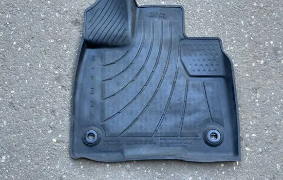 Toyota Sienna XL40 IV Front floor mat PT20608210XX PT20608211XX PT20608212XX