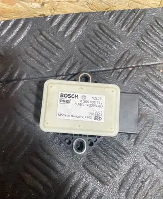 Jaguar XF X250 ESP acceleration yaw rate sensor 8W8314B296AD 0265005772 7019803
