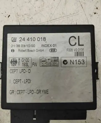 Opel Zafira A Comfort/convenience module 24410018 F005V00131
