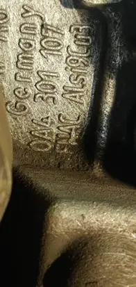 Seat Leon (5F) Manual 5 speed gearbox 0a4301107