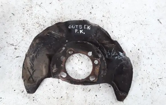 Subaru Outback Front brake disc dust cover plate NOCODE