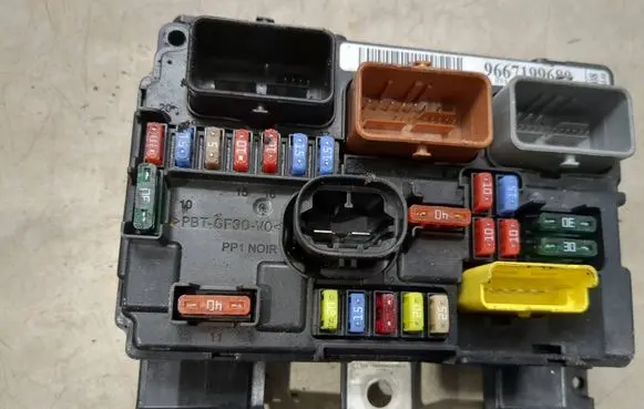 Citroen C3 Fuse module 9667199680