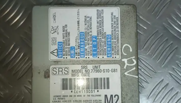 Honda CR-V Airbag control unit/module 77960S10G81