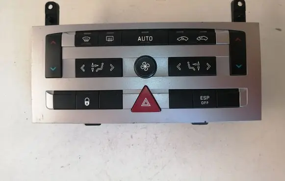 Peugeot 407 Climate control unit 96573322YP 96573322 96512442XT