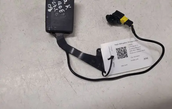 Citroen C4 I Picasso Rear seatbelt buckle 9681543777
