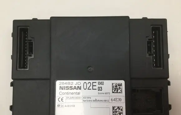 Nissan Qashqai Comfort/convenience module 284B2JD02E