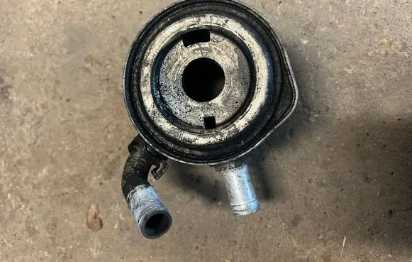 Engine oil radiator