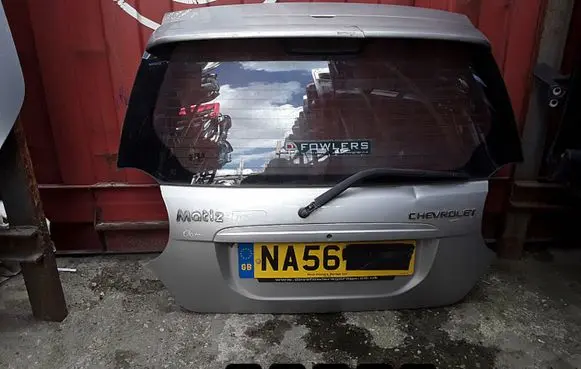 Chevrolet Matiz Tailgate/trunk/boot lid 