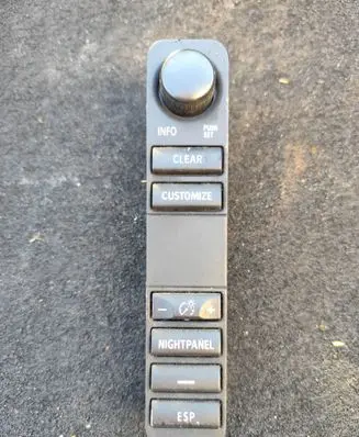 Saab 9-3 Ver2 ESP (stability program) switch 12792588