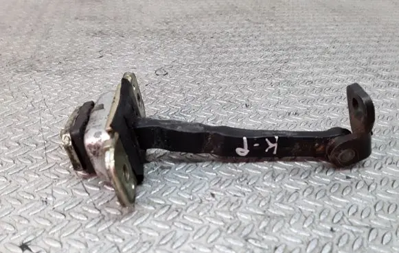 Front door check strap stopper