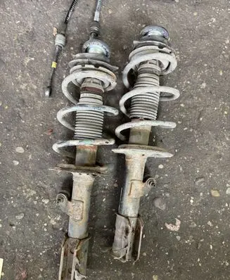 Fiat Panda II Front shock absorber with coil spring 087807