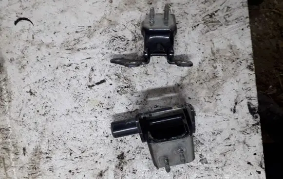 Renault Clio III Rear door hinge set 