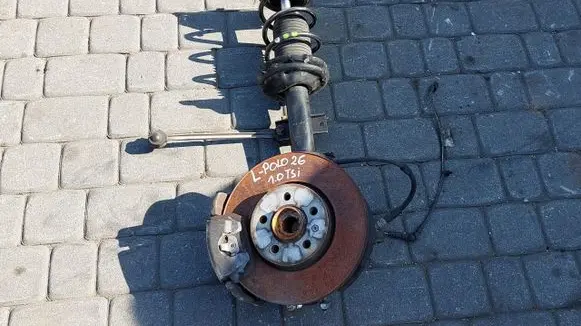 Volkswagen Polo VI Front wheel hub spindle knuckle