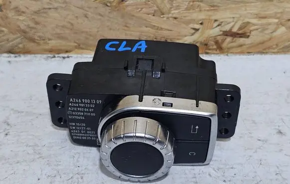 Mercedes-Benz CLA C117 X117 W117 Multifunctional control switch/knob A2469001309 A2469013302 A2129020607