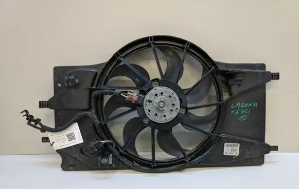 Renault Laguna III Radiator cooling fan shroud 0130307096 214810039R