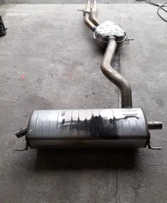 Audi Q7 4M Muffler/silencer 4M0253411H 4M0253611N
