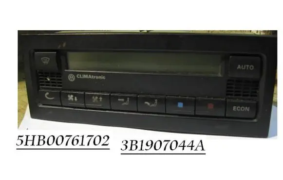 Volkswagen PASSAT B5 Climate control unit 5HB00761702 3B1907044A