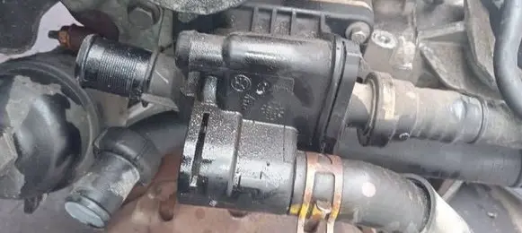 Mazda 2 Engine coolant pipe/hose 9654393880