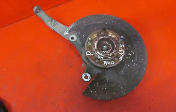 Jaguar S-Type Front wheel hub spindle knuckle 2W933K185E
