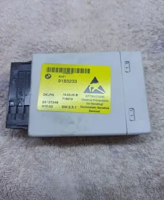 BMW 5 E60 E61 Center console control module 9183233
