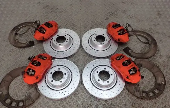 Porsche 911 991 Brake discs and calipers set 