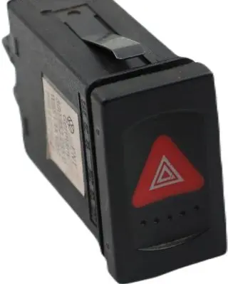 Volkswagen PASSAT B5 Hazard light switch 3B0953235C PA66GF30 VBSAK421