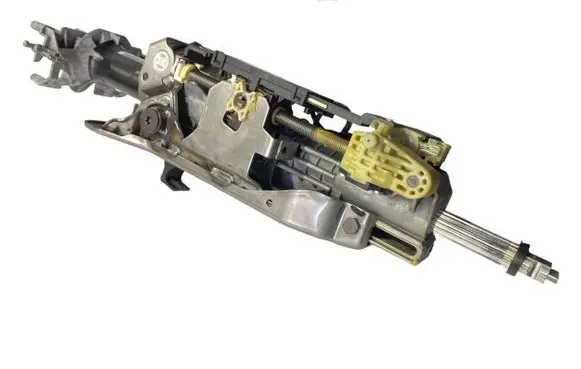 Steering wheel axle set