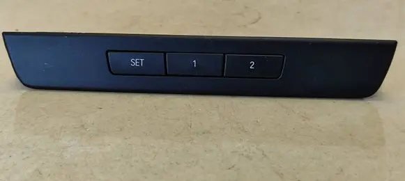 BMW 7 F01 F02 F03 F04 Seat memory switch 9361186 28444763 SZ1504080354