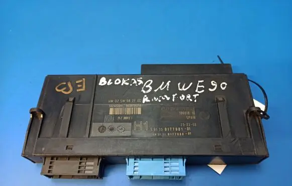 BMW 3 E90 E91 Central body control module 9177981 9177980 9639735356