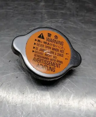 Mitsubishi Lancer X Coolant expansion tank/reservoir cap 