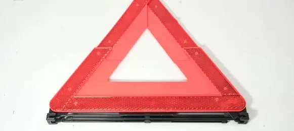 Emergency warning sign