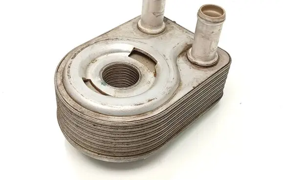 Engine oil radiator