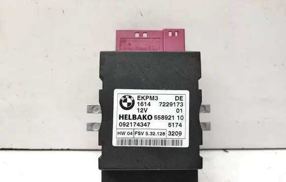 Fuel injection pump control unit/module