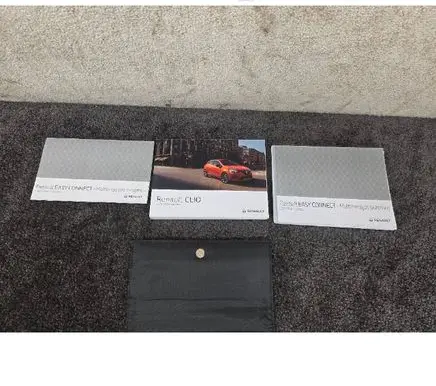 Renault Clio V Owners service history hand book 