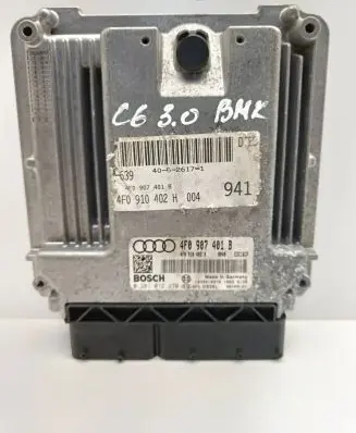 Audi A6 S6 C6 4F Engine control unit/module 4F0907401B 4F0910402H 0281012270