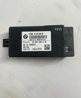 BMW 5 F10 F11 Seat heating relay 9216468 2840078408300 08605575