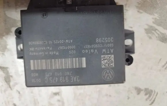 Volkswagen PASSAT B7 Parking PDC control unit/module 3AE919475C 7N0919475 305298