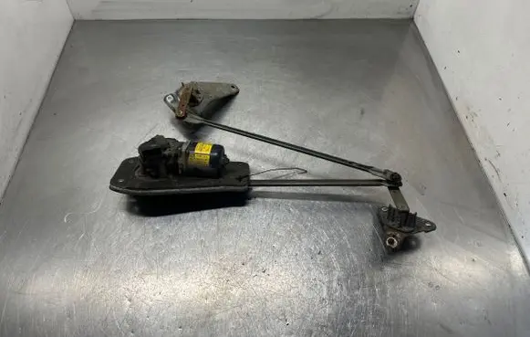 Front wiper linkage and motor