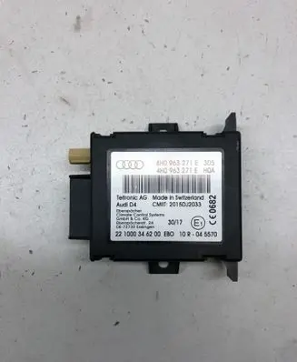 Audi A3 S3 8V Auxiliary heating control unit/module 4H0963271E