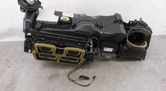 Interior heater climate box assembly