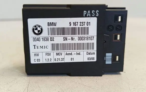 Seat control module
