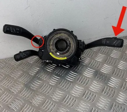 Volkswagen Touareg II Wiper turn signal indicator stalk/switch 7P6953507AJ 4H0953568M 7P6953502C
